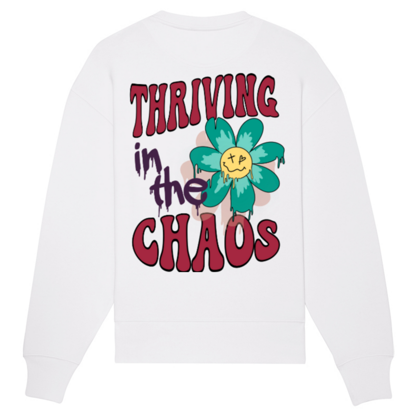 LAST CHANCE TO BUY Thriving in the Chaos Oversize Sweater