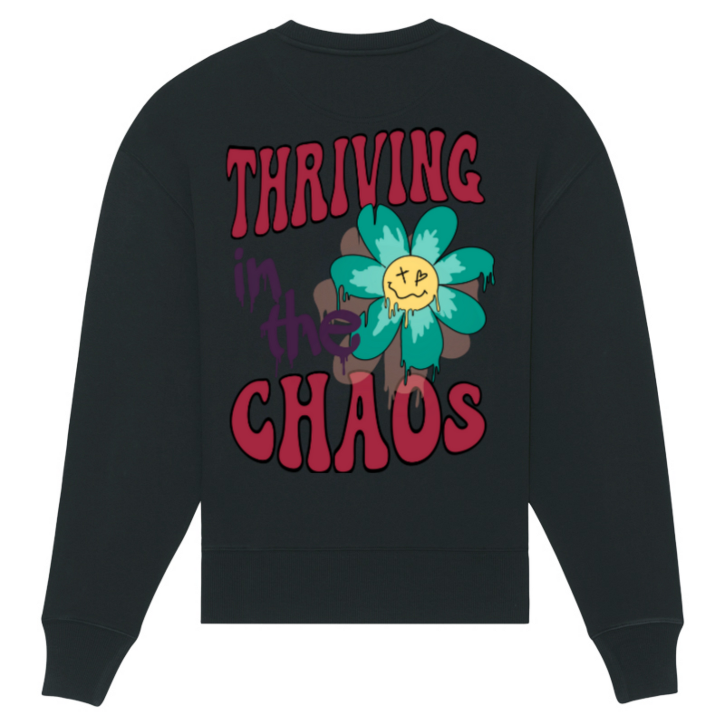 LAST CHANCE TO BUY Thriving in the Chaos Oversize Sweater