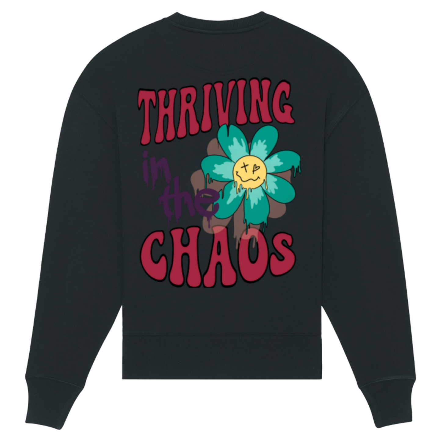 SALE Thriving in the Chaos Oversize Sweater