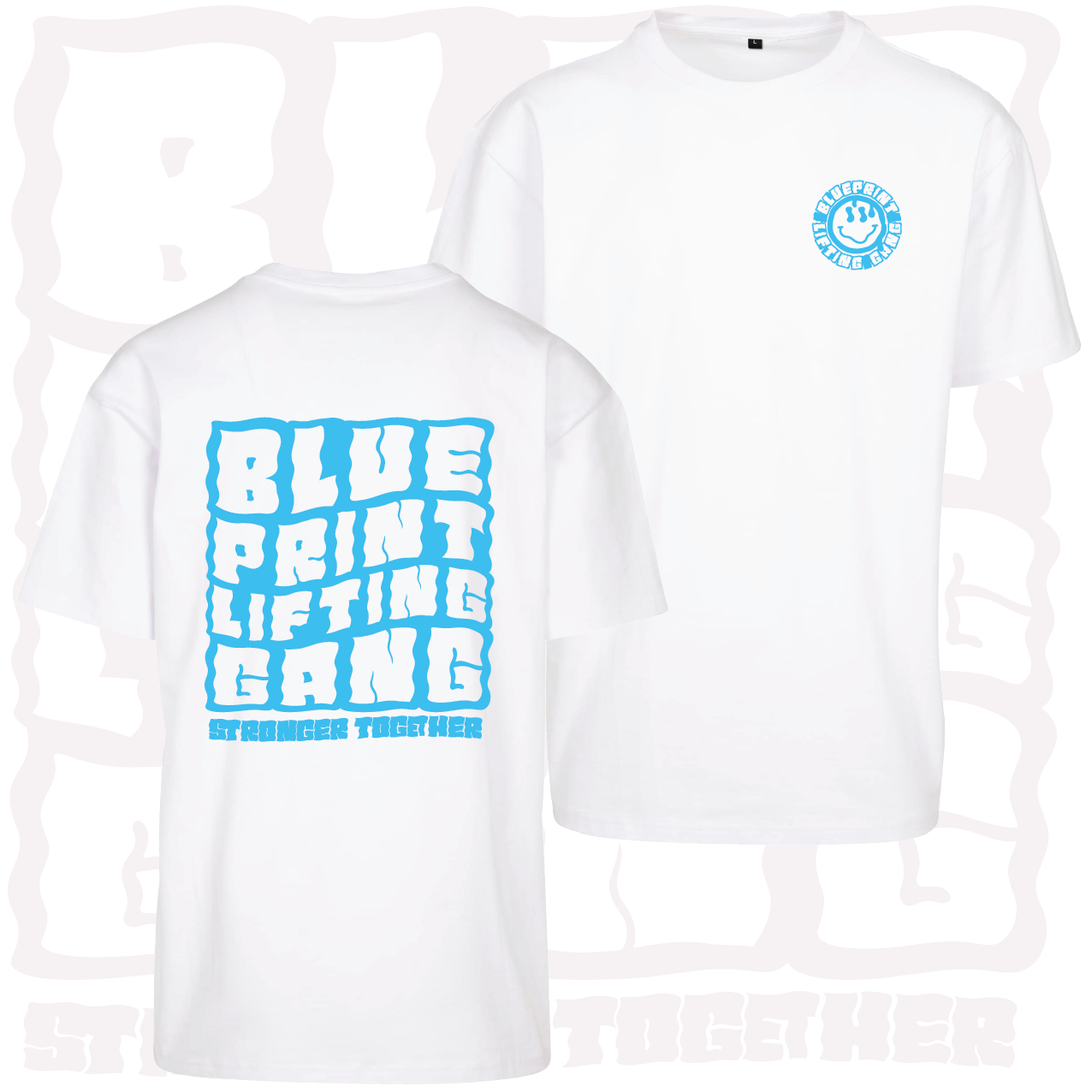 Blueprint Lifting Gang Core Oversize Heavyweight Tee
