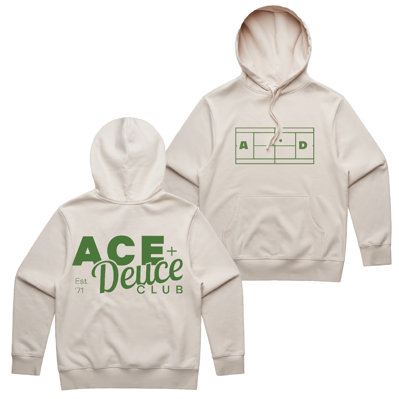 Ace + Deuce Staple Oversize Hoodie