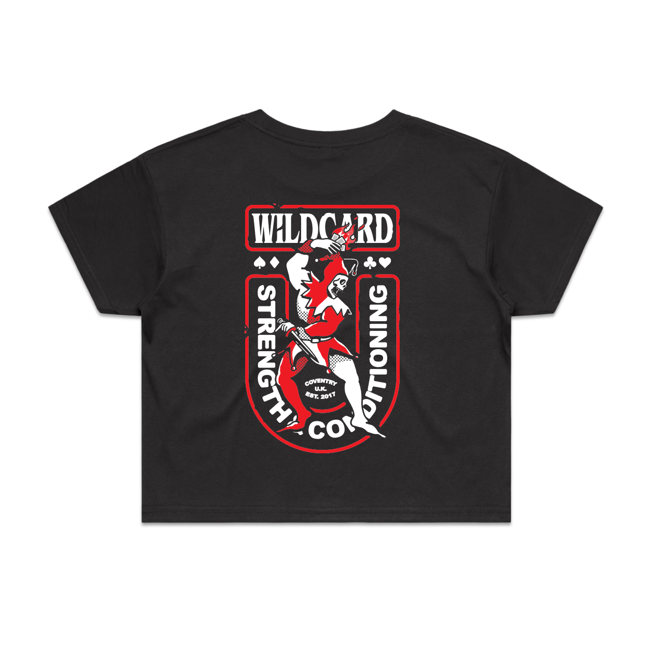 Wildcard Joker Cropped Tee