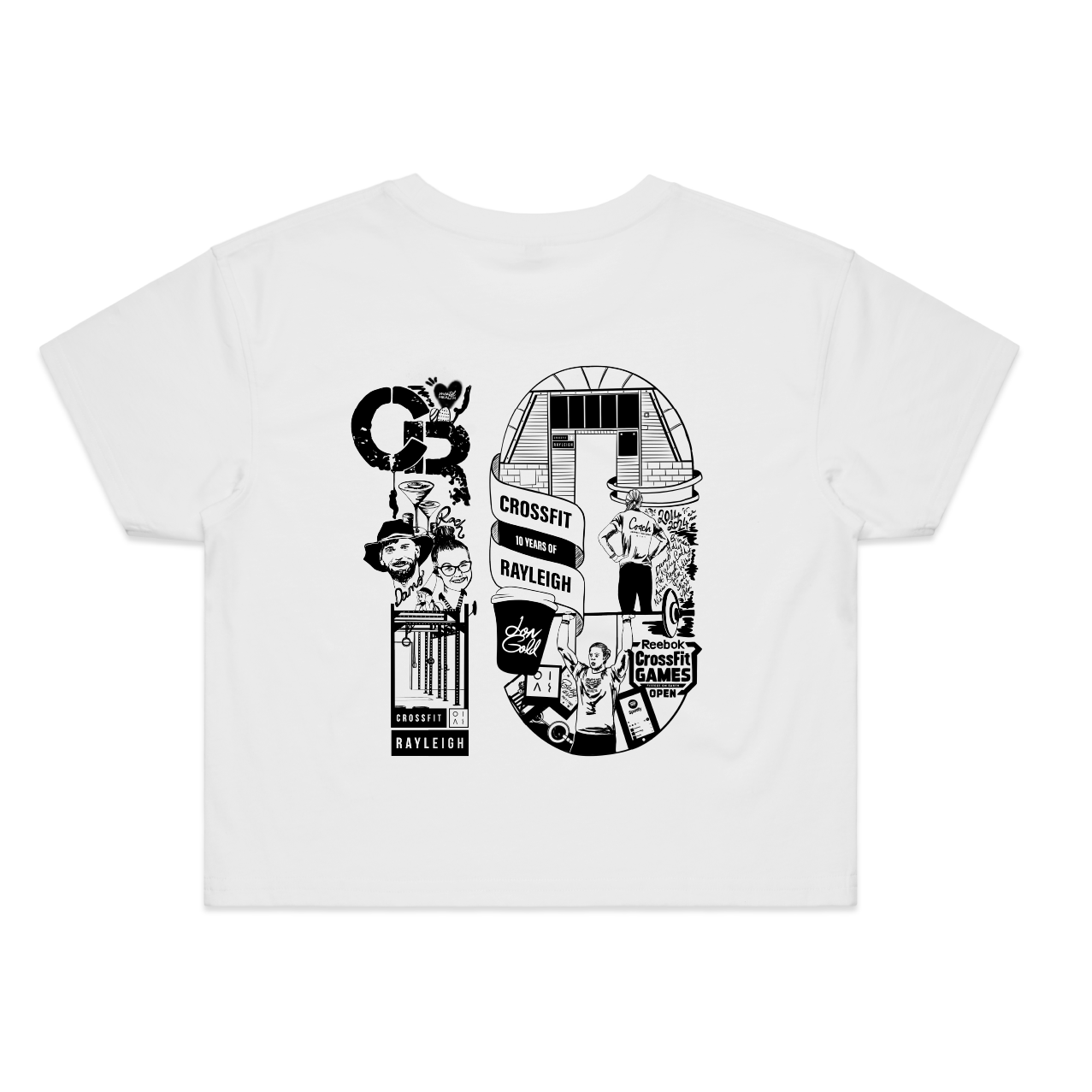 Crossfit Rayleigh 10 Year Anniversary T-shirt