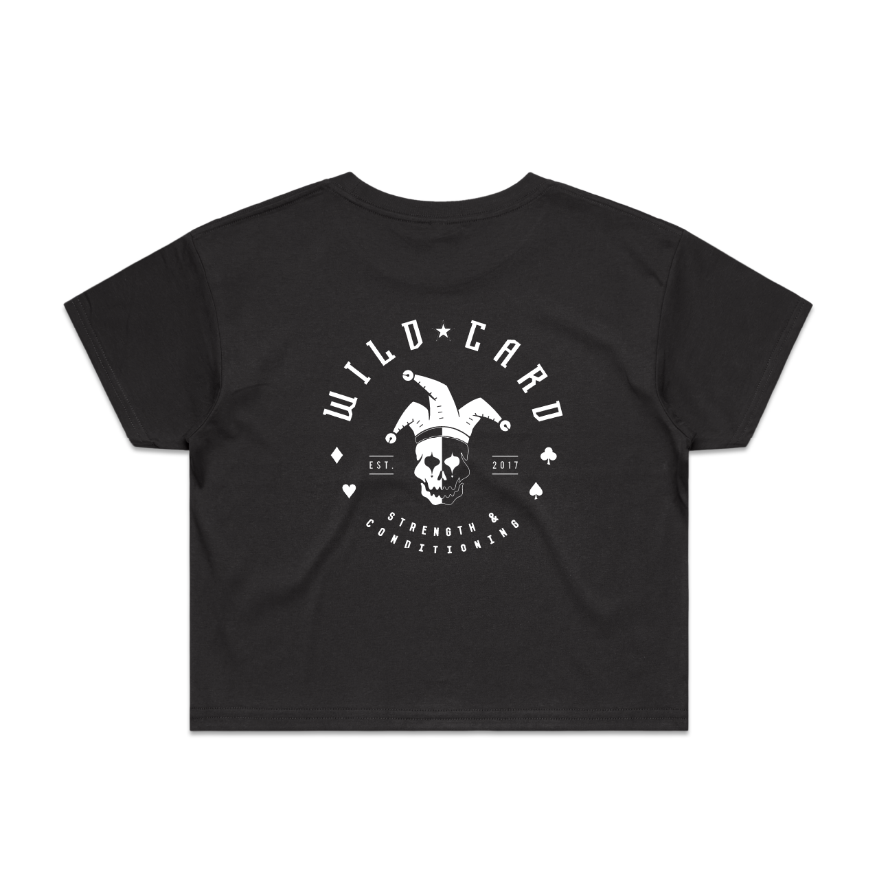 Wildcard Ladies Cropped Tee