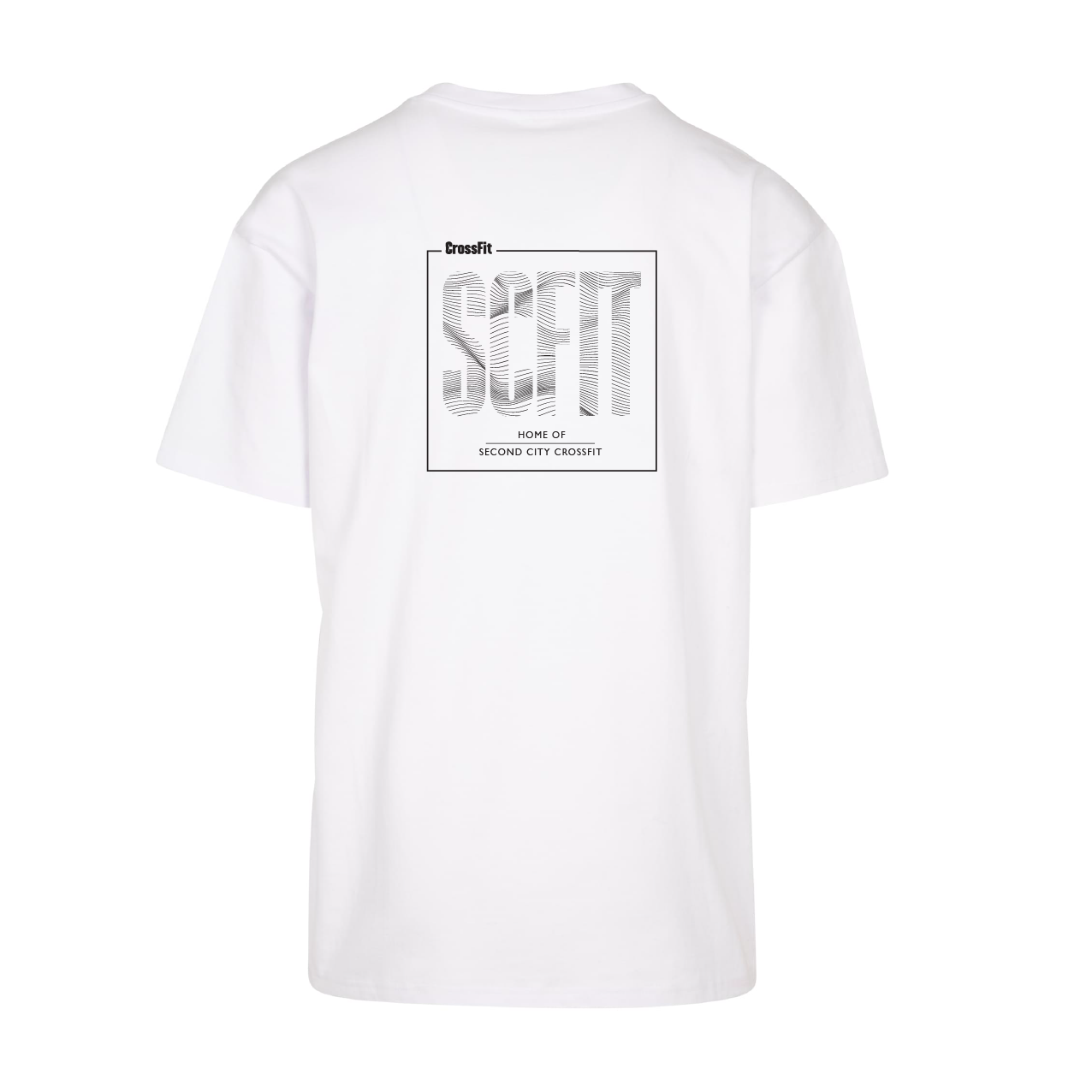 Second City CrossFit Oversized Wavy Tee