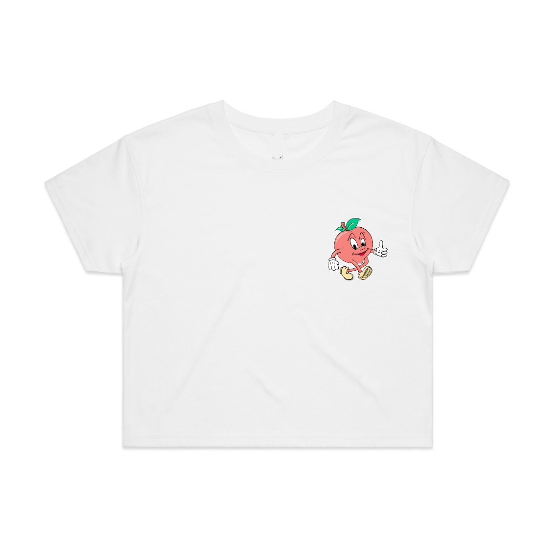 Peaches & Cleans Crop Tee