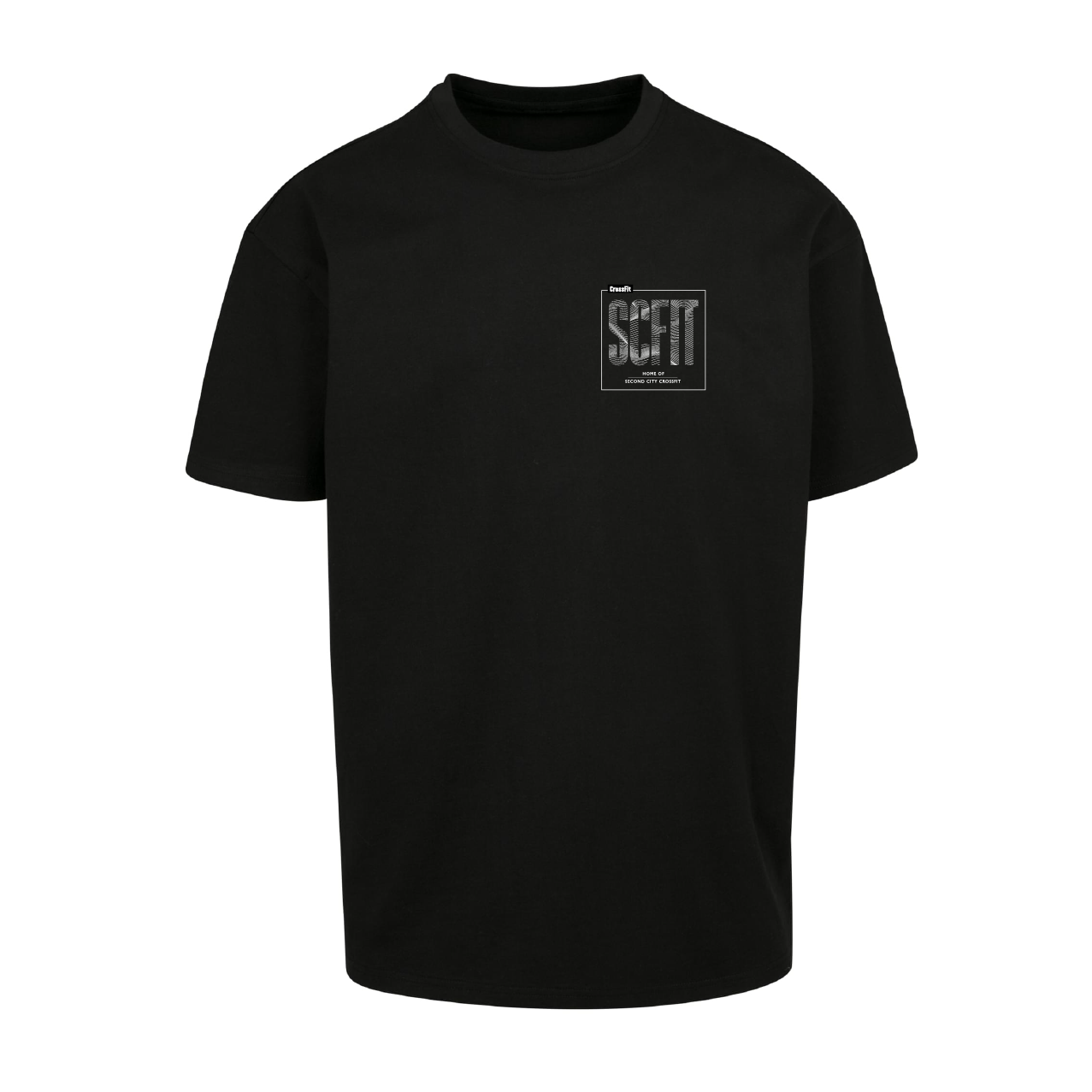 Second City CrossFit Oversized Wavy Tee
