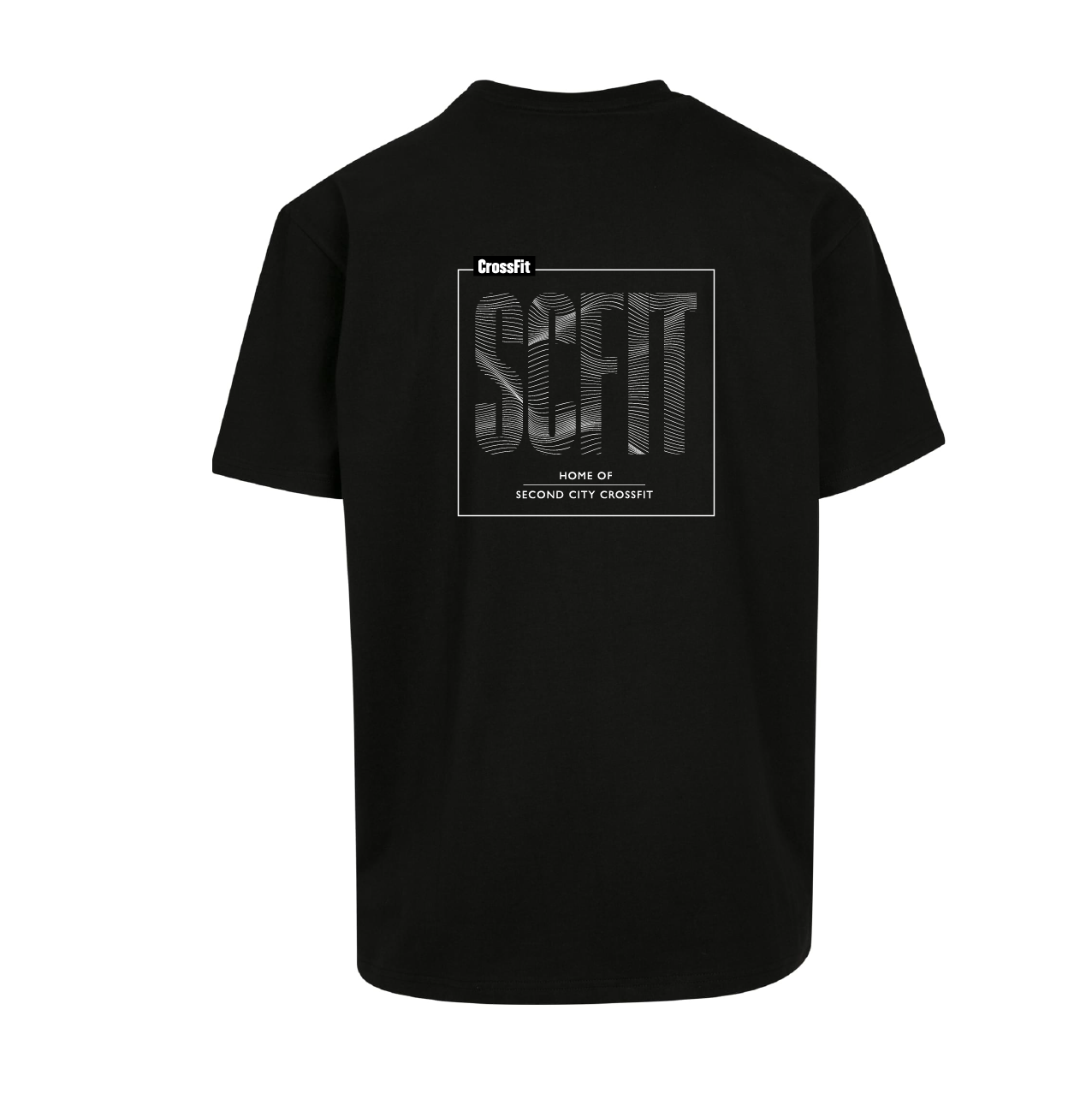 Second City CrossFit Oversized Wavy Tee
