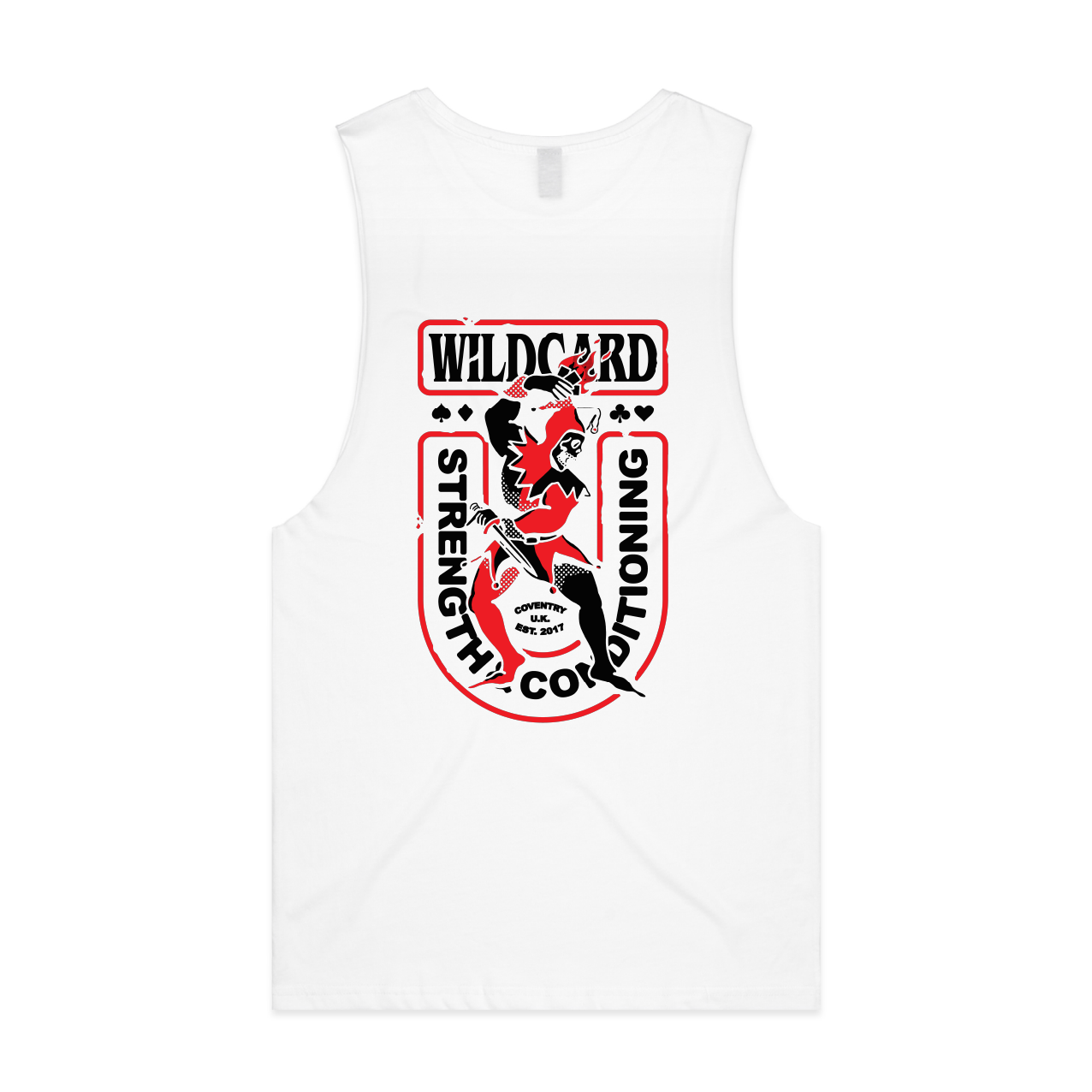 Wildcard Joker Mens Tank