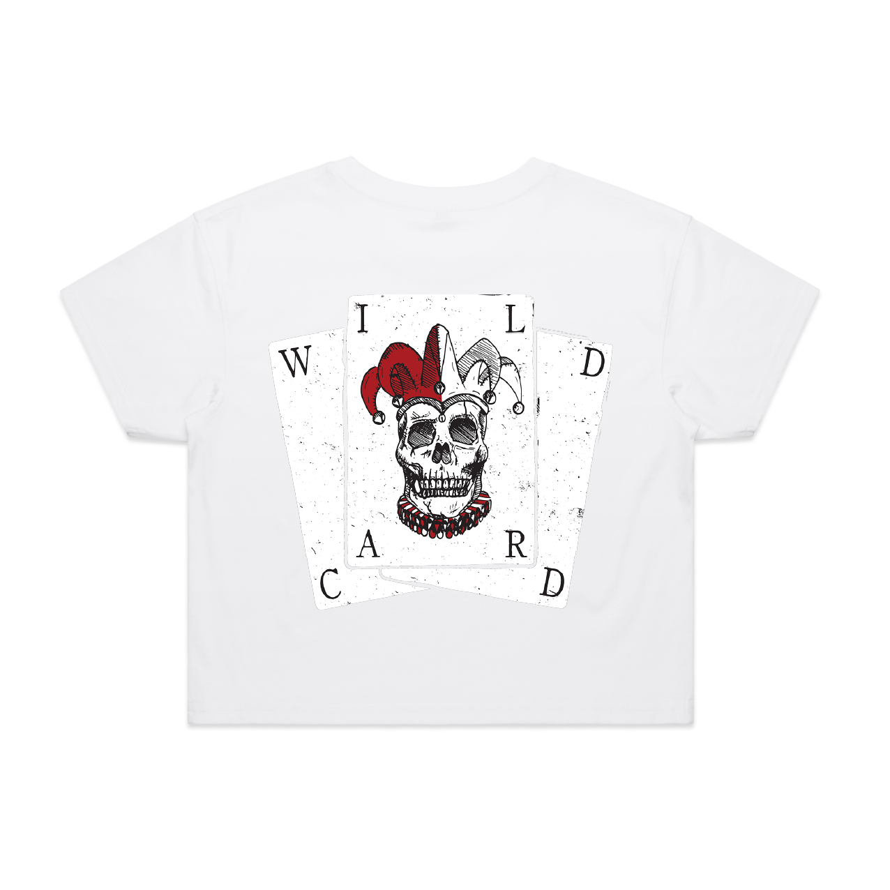 Wildcard Cards Ladies Cropped Tee