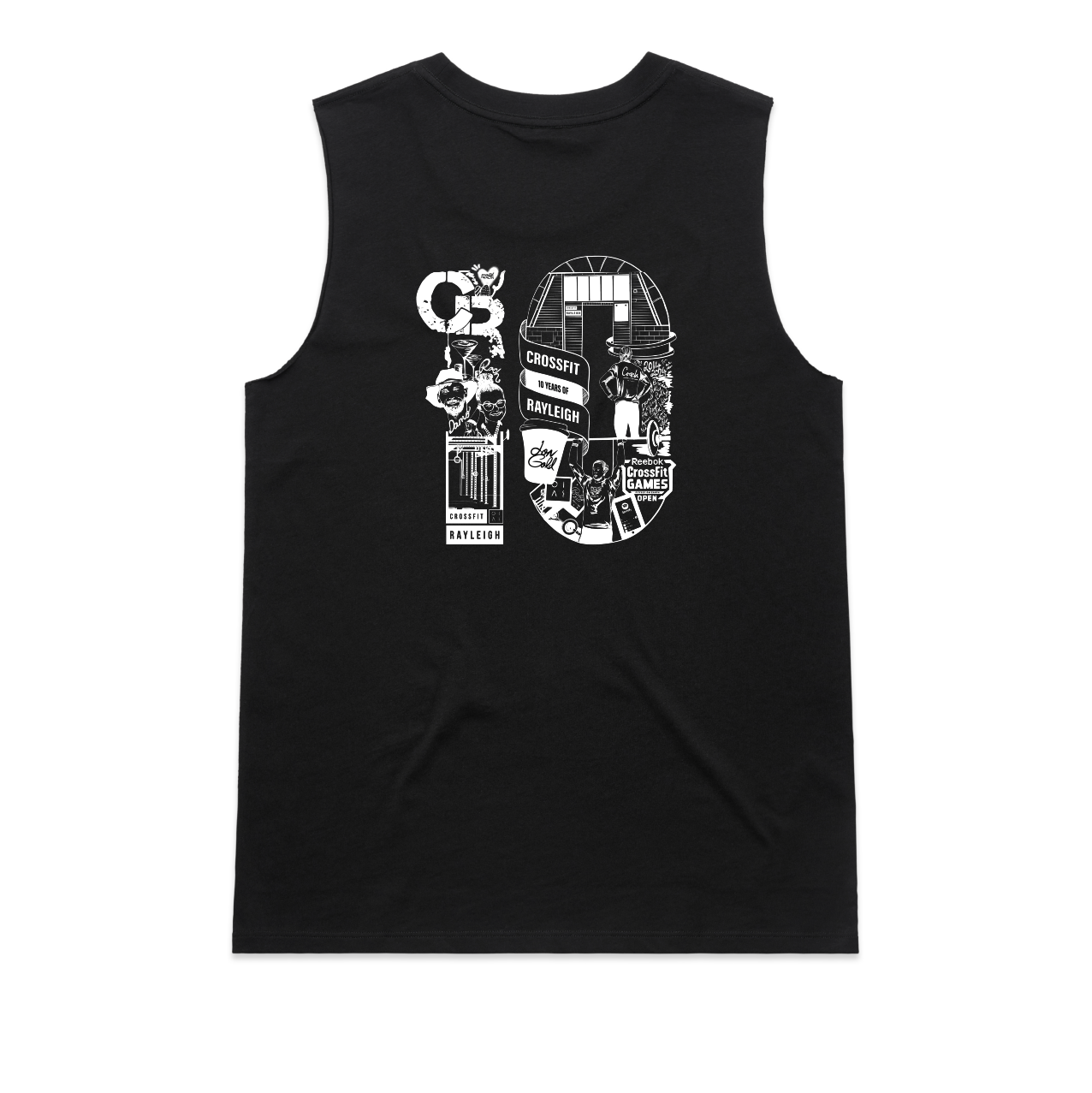 Crossfit Rayleigh 10 Year Anniversary T-shirt