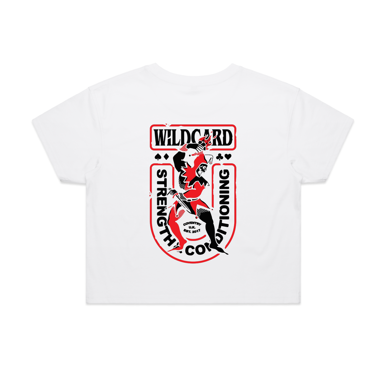Wildcard Joker Cropped Tee