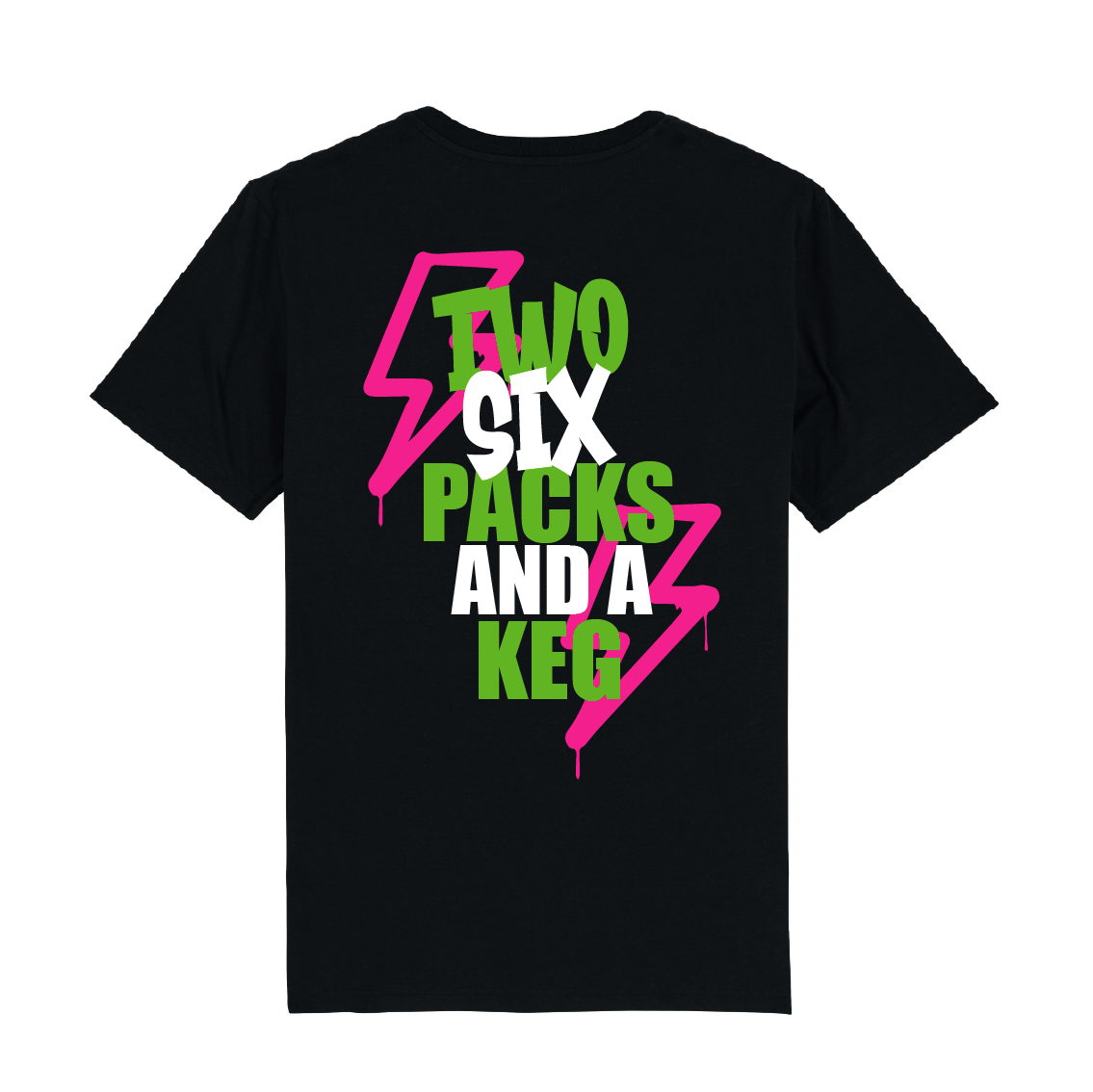 Two Six Packs and a Keg Comp Tee