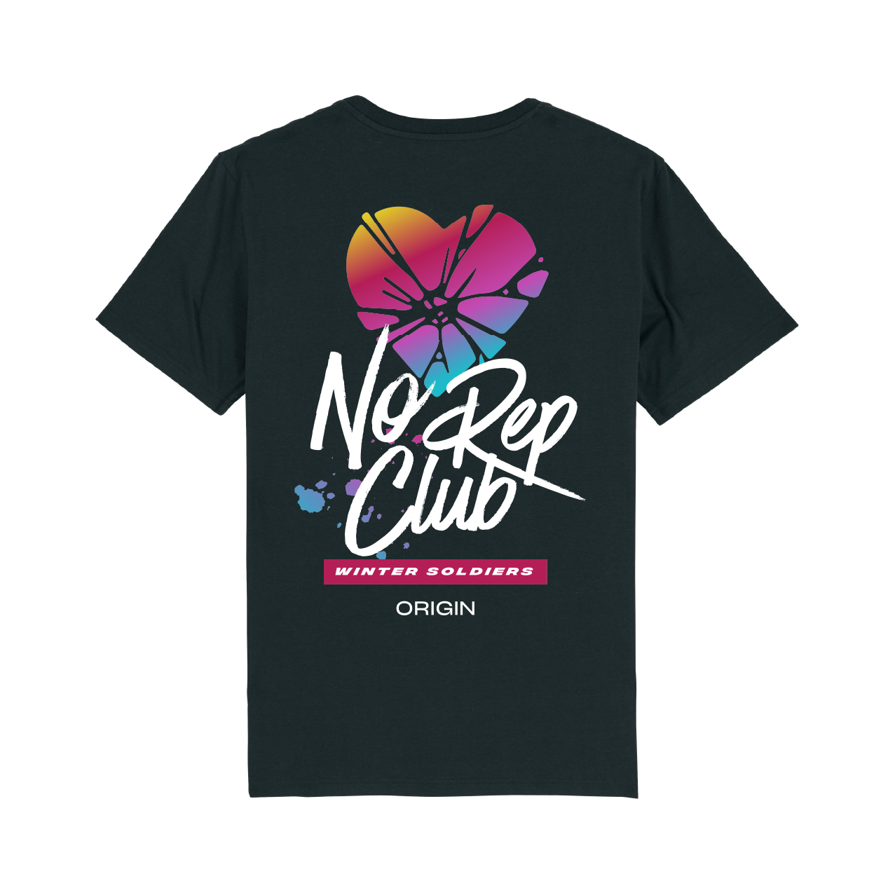 'No Rep Club' Classic Fit Comp Tee