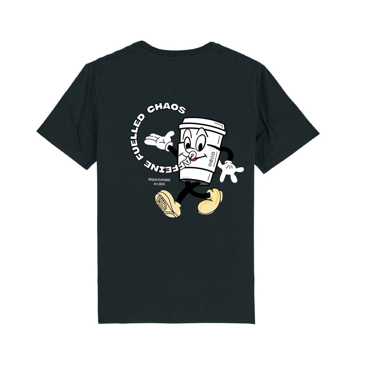 Caffeine Fuelled Chaos Oversized Tee