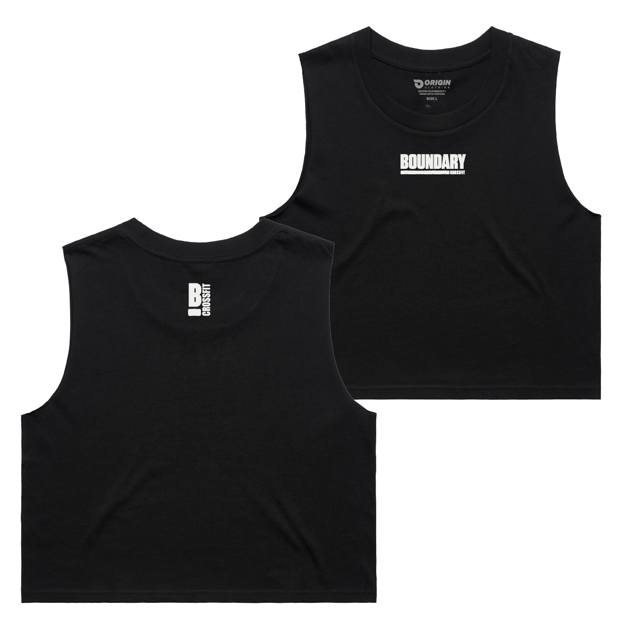 Boundary CrossFit Staple Crop Tank
