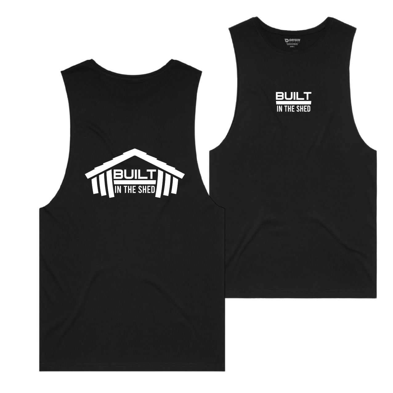 Built in the Shed Mens Staple Tank