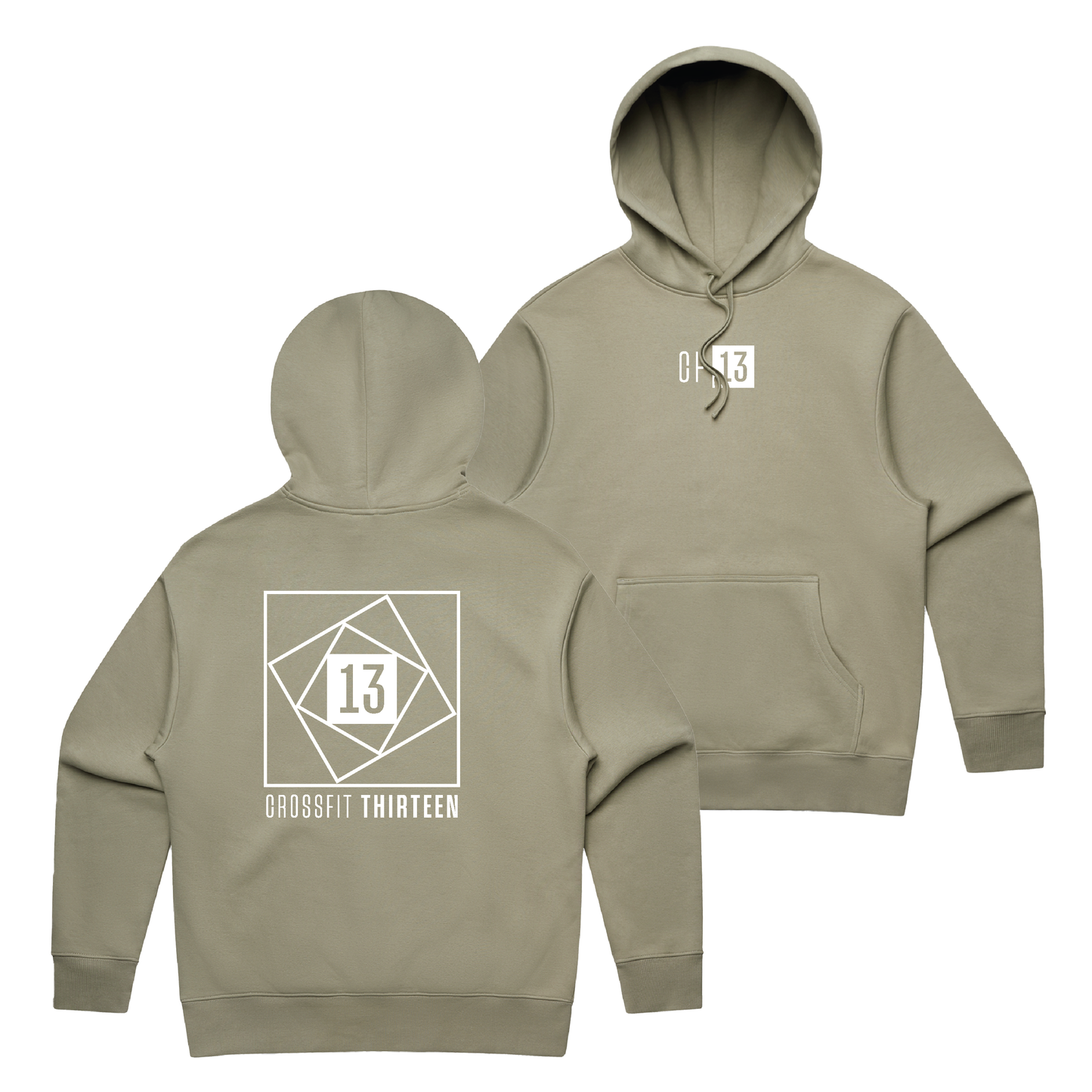 CrossFit 13 Staple Oversize Hoodie Style 1