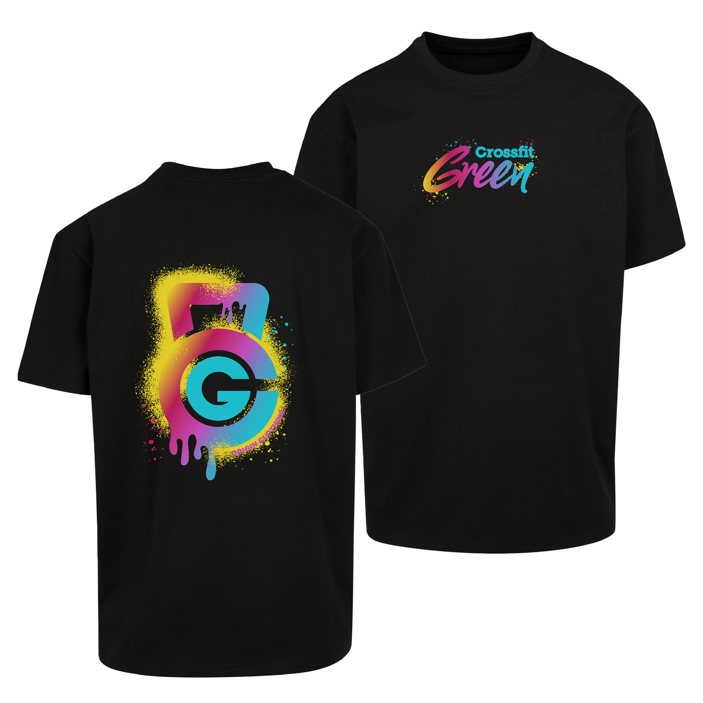 CrossFit Green x Origin Graffiti Apex Classic Fit Tee
