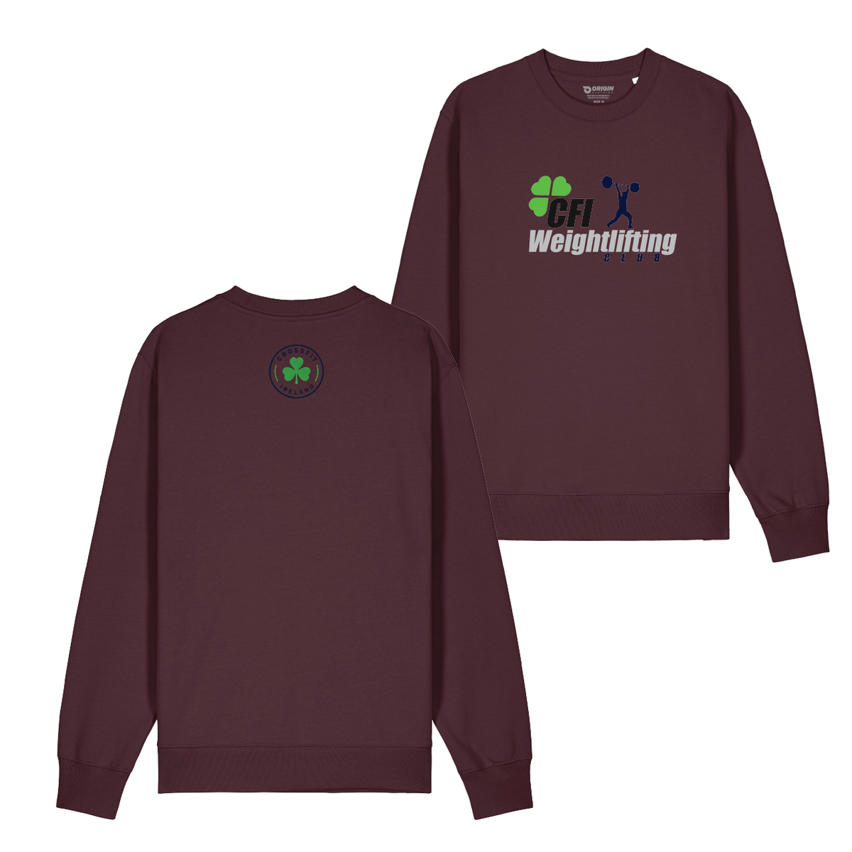 CrossFit Ireland Weightlifting Apex Classic Fit Sweater