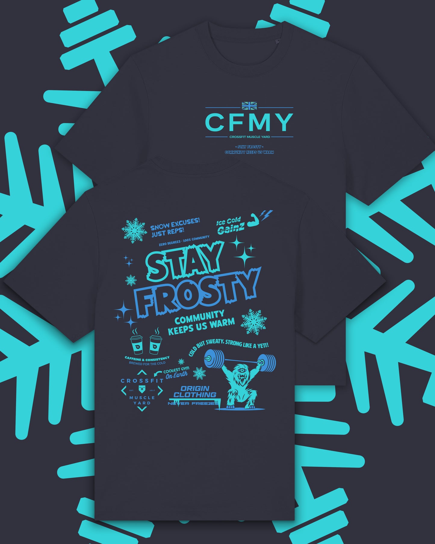 Muscleyard Winter ‘25 Oversize Tee