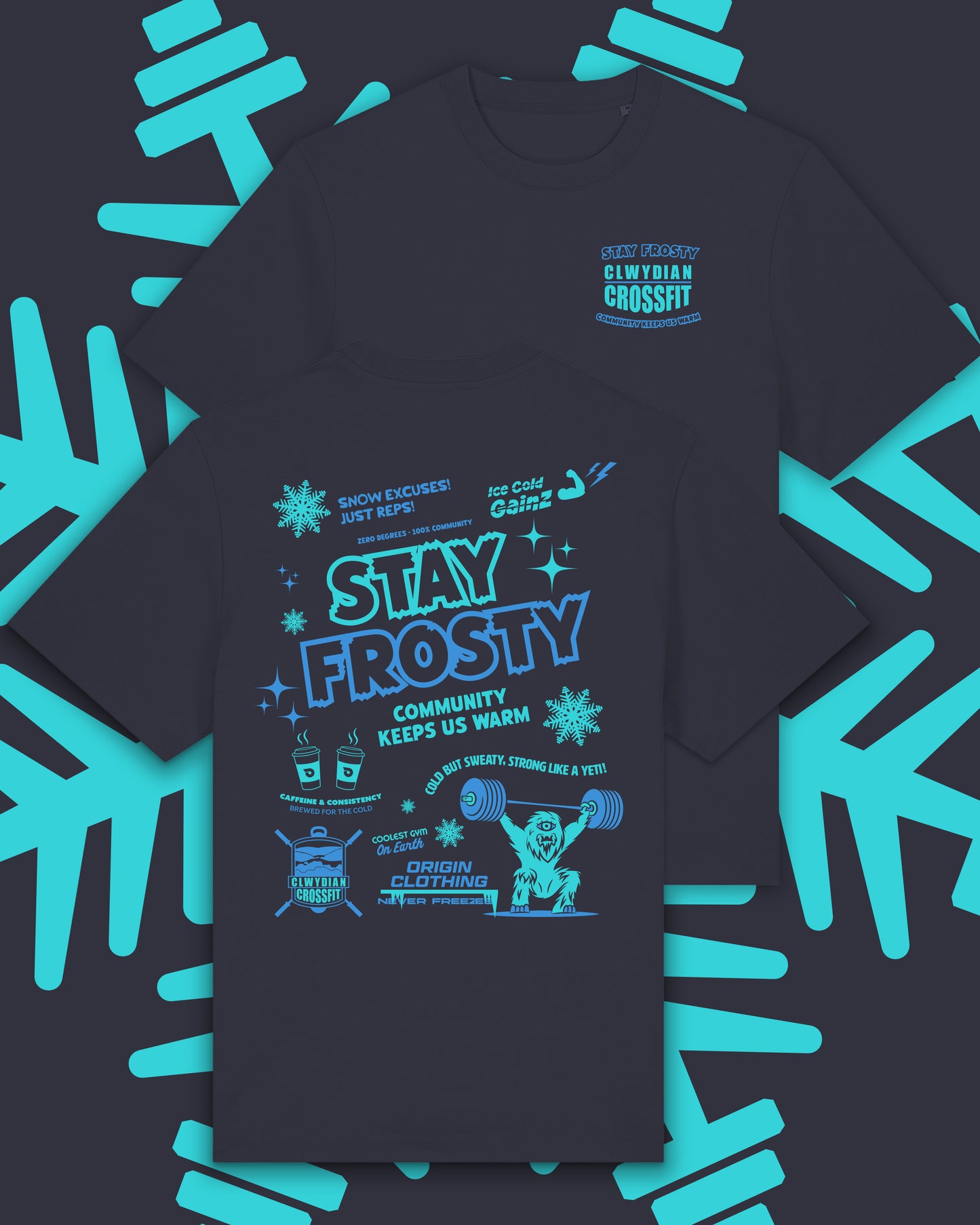 Clywdian Winter ‘25 Oversize Tee