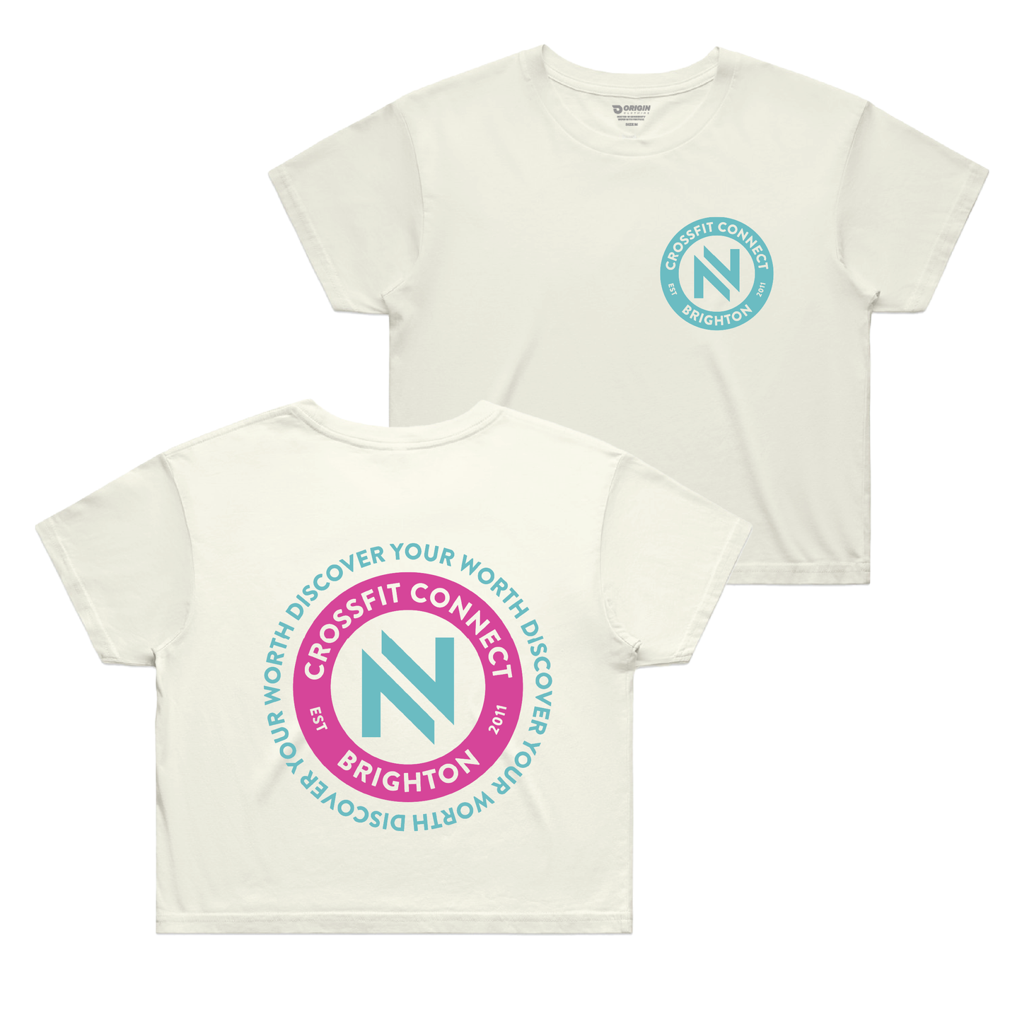 CrossFit Connect Ladies Staple Crop Tee