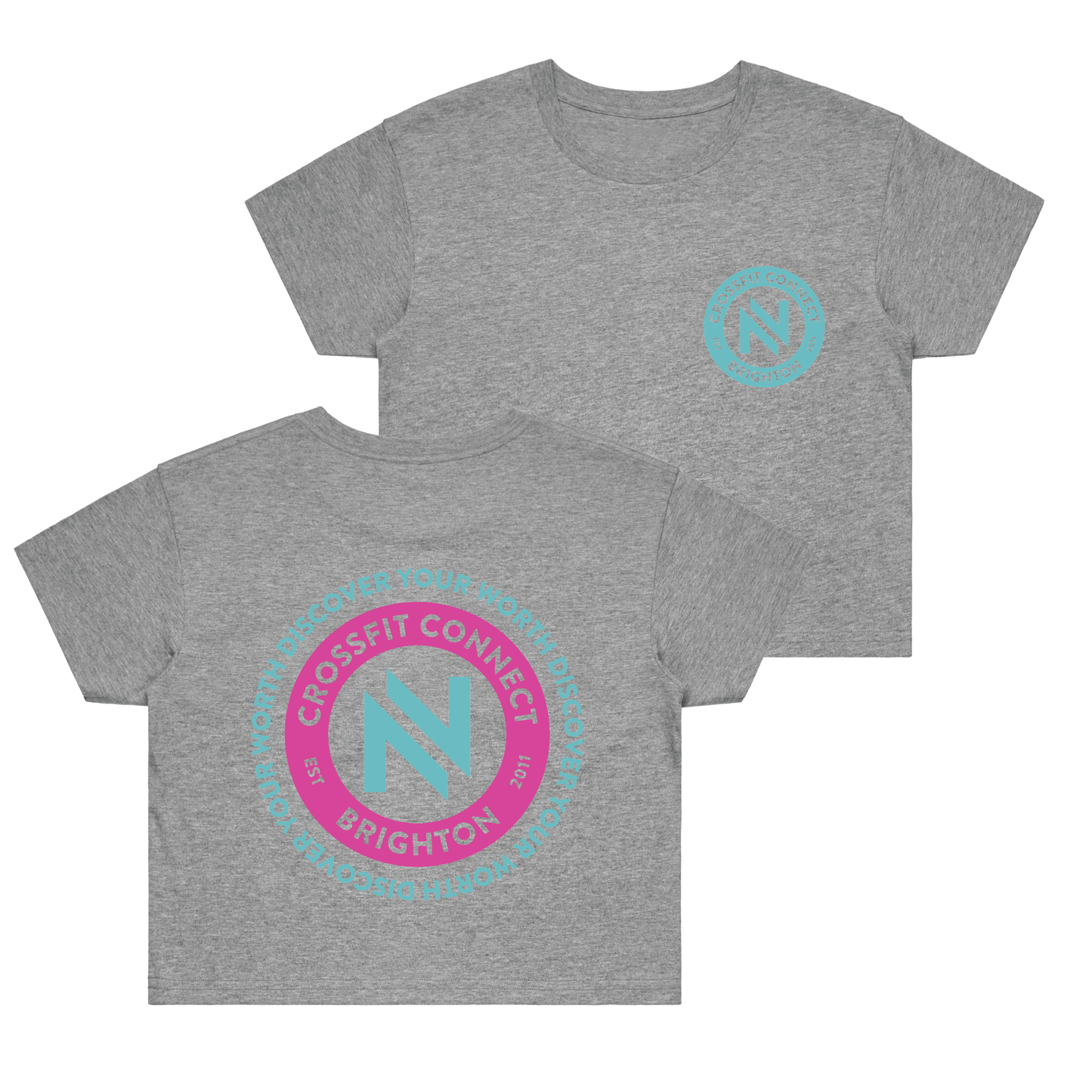 CrossFit Connect Ladies Staple Crop Tee