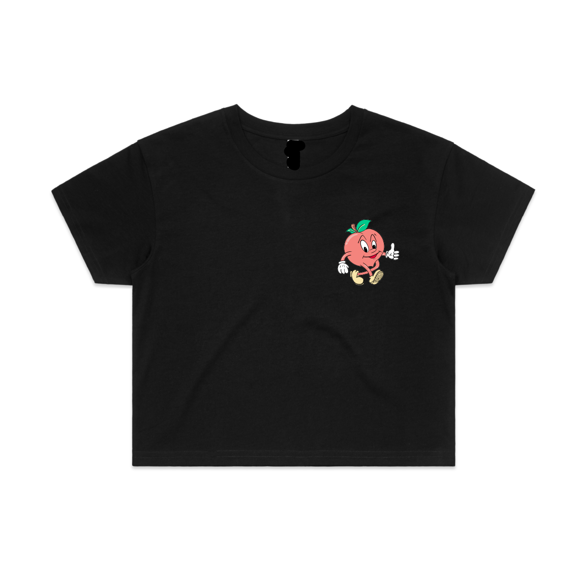 Peaches & Cleans Crop Tee