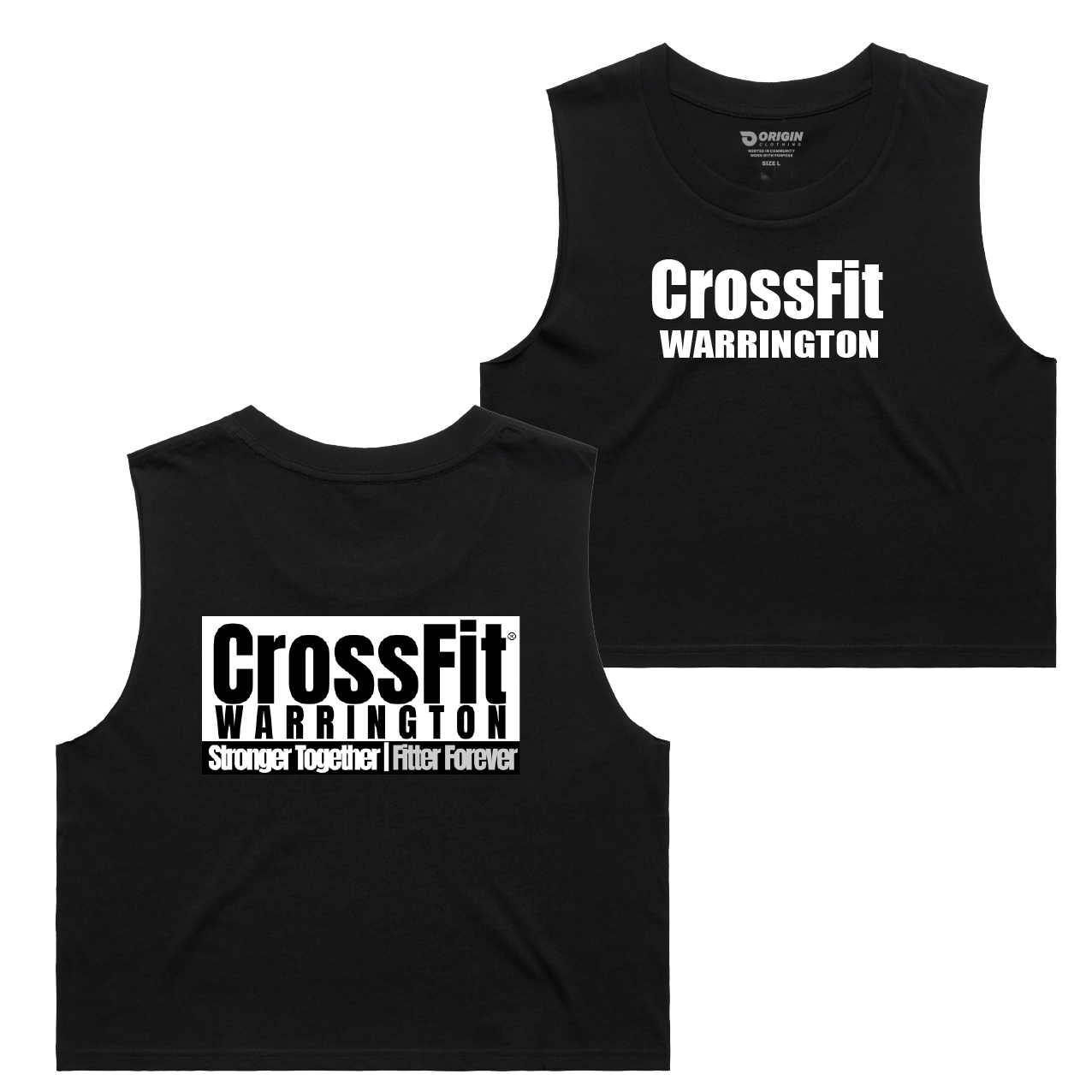 CrossFit Warrington Staple Crop Tank