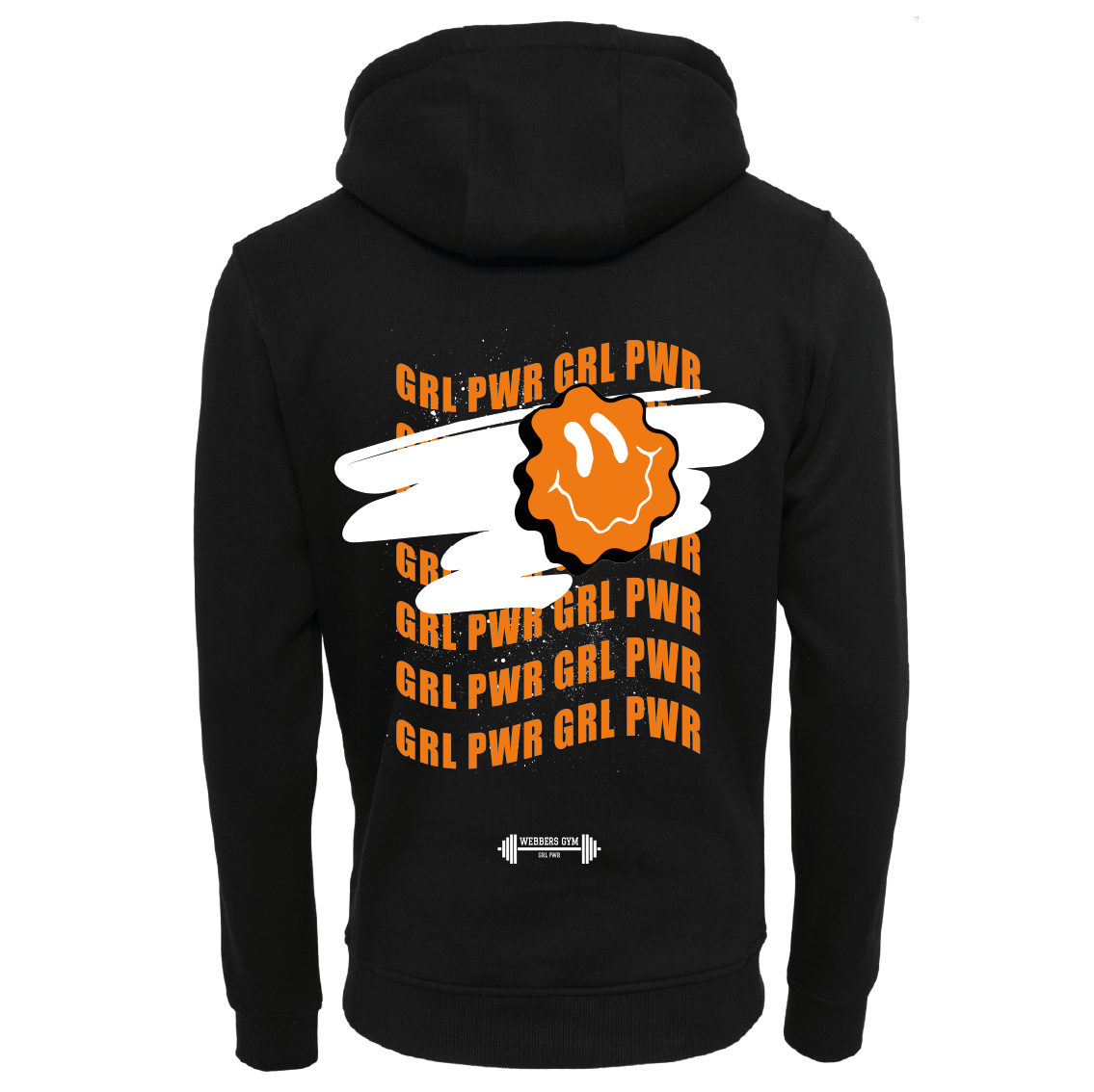 Webbers Gym wavy 'GRL PWR' Hoodie