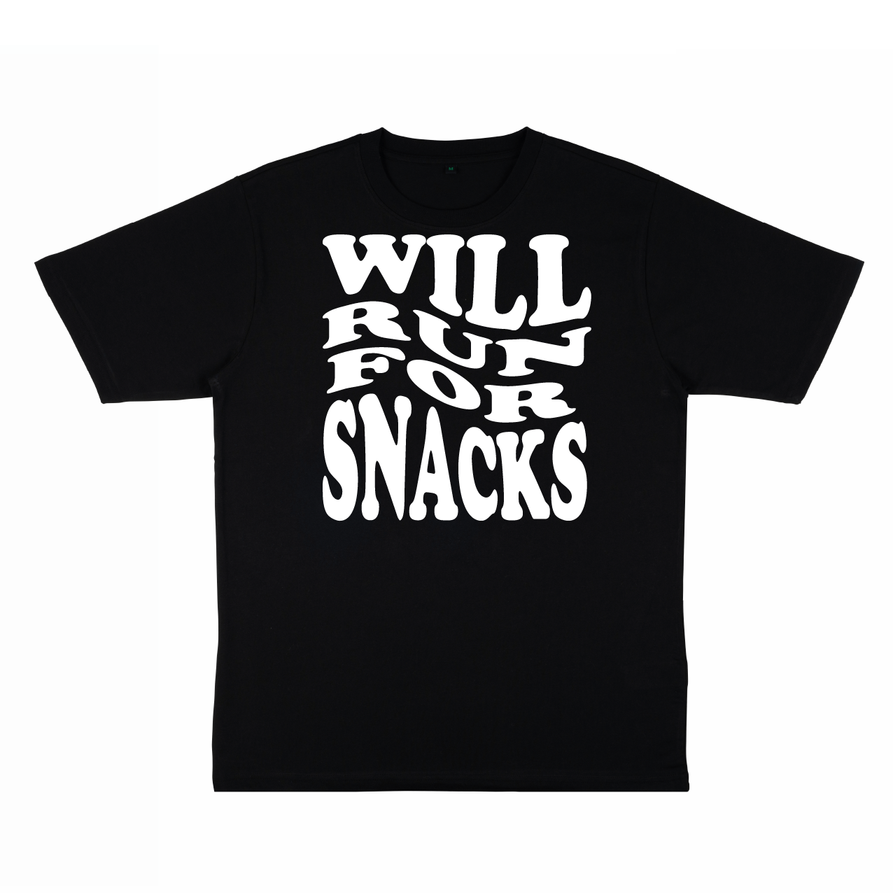 Will Run For Snacks Lightweight Oversize Tee
