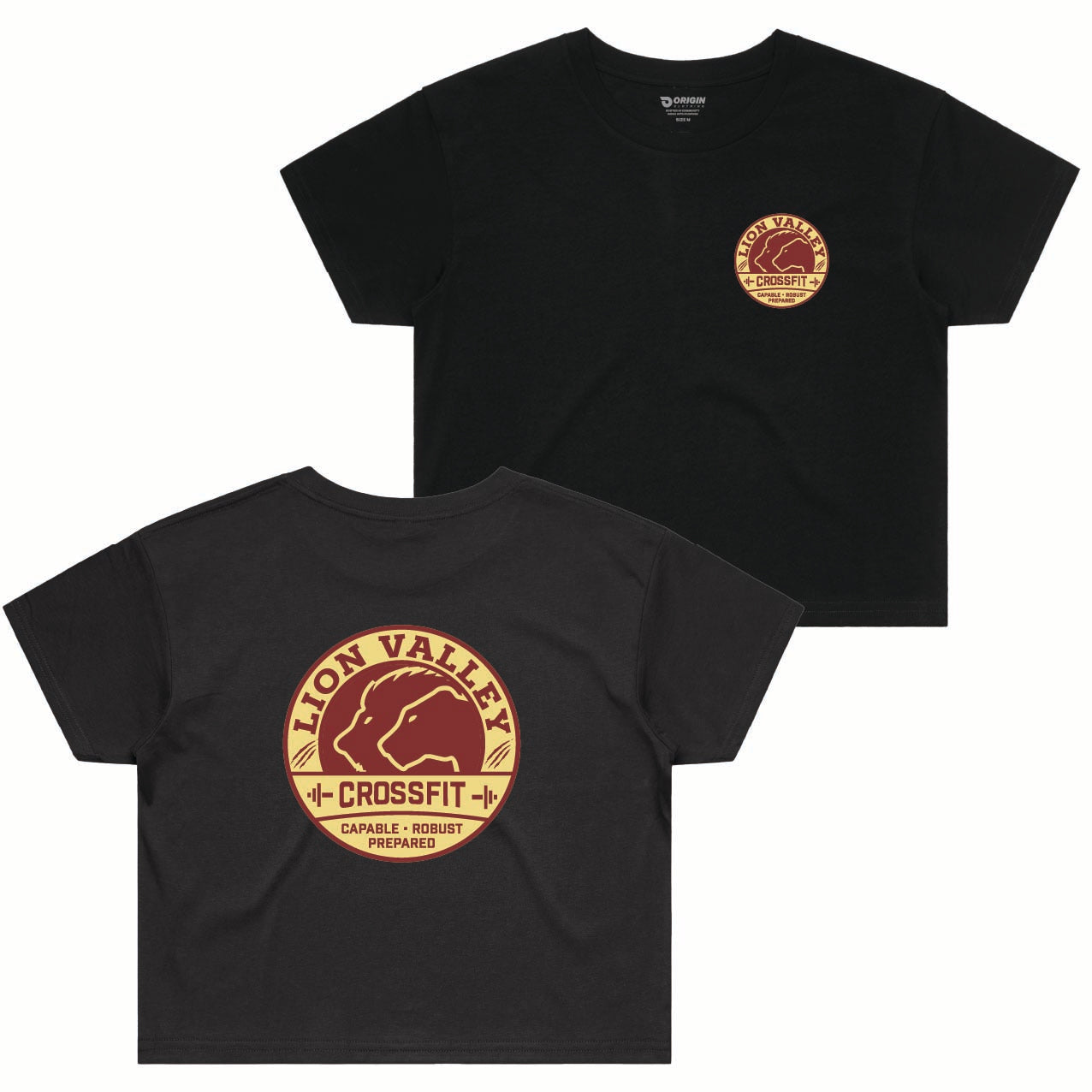 Lionvalley CrossFit Staple Crop Tee
