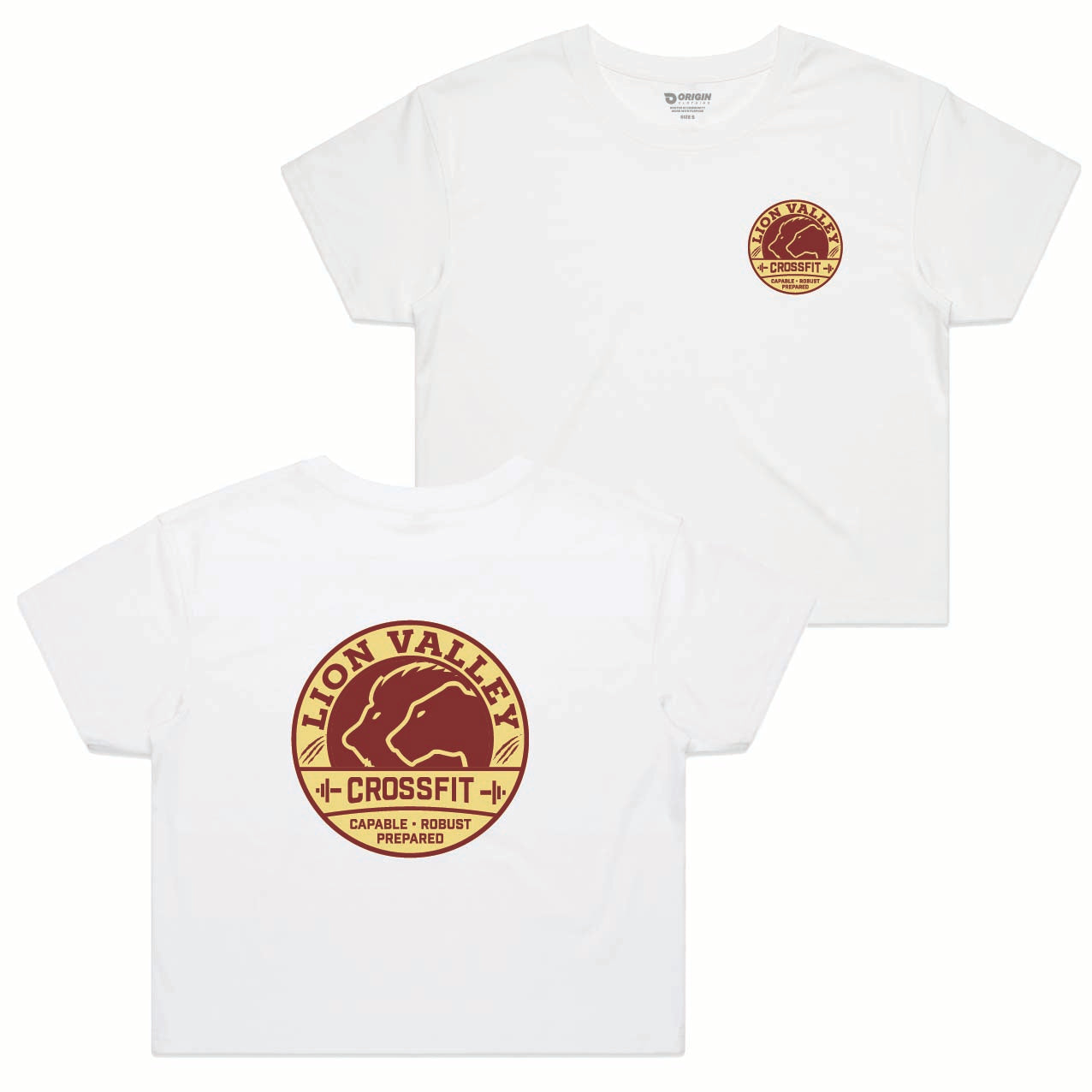 Lionvalley CrossFit Staple Crop Tee