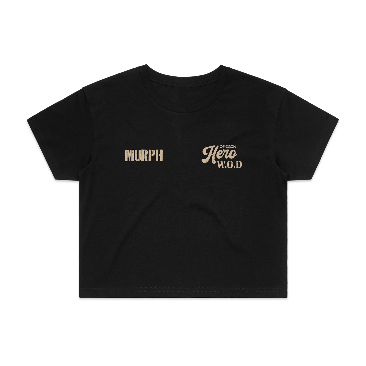 Hero W.O.D Collection; Murph Cropped Tee