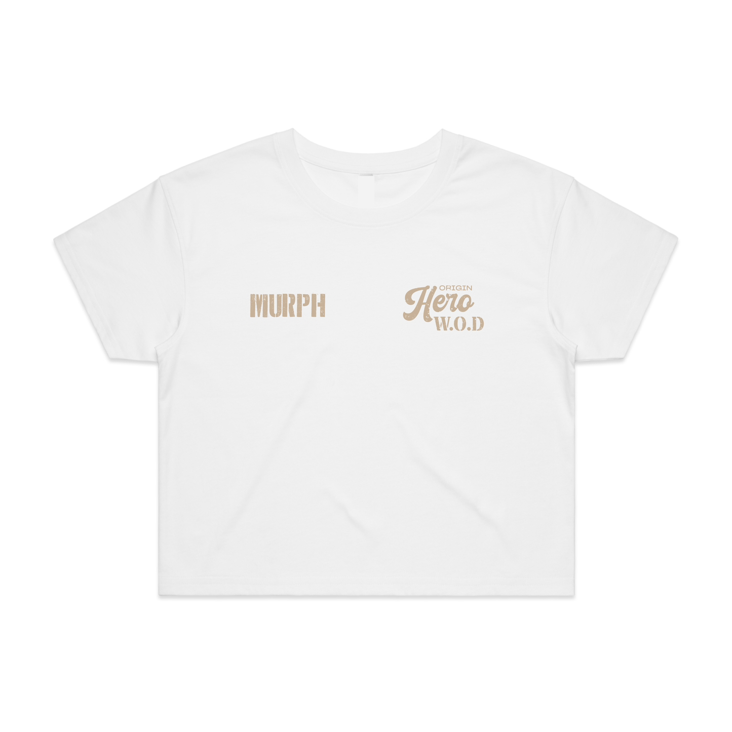Hero W.O.D Collection; Murph Cropped Tee
