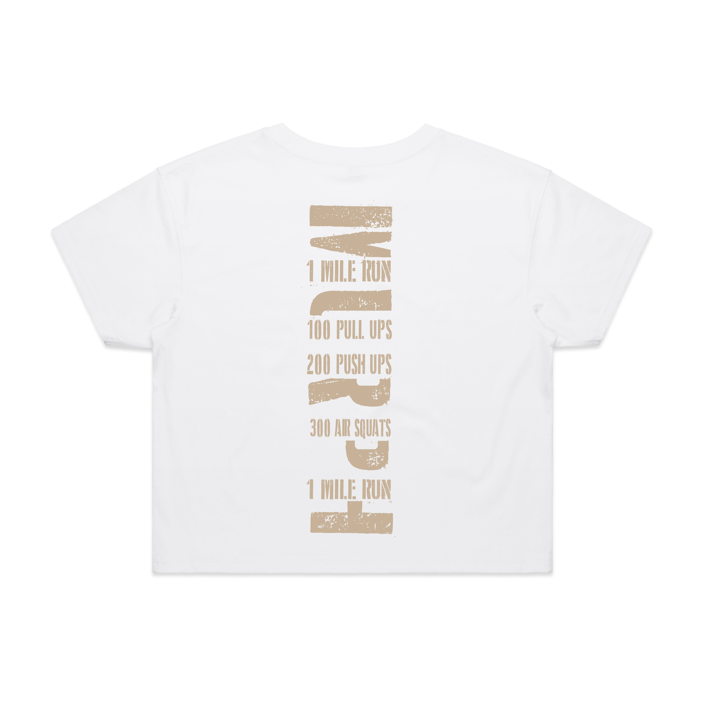 Hero W.O.D Collection; Murph Cropped Tee