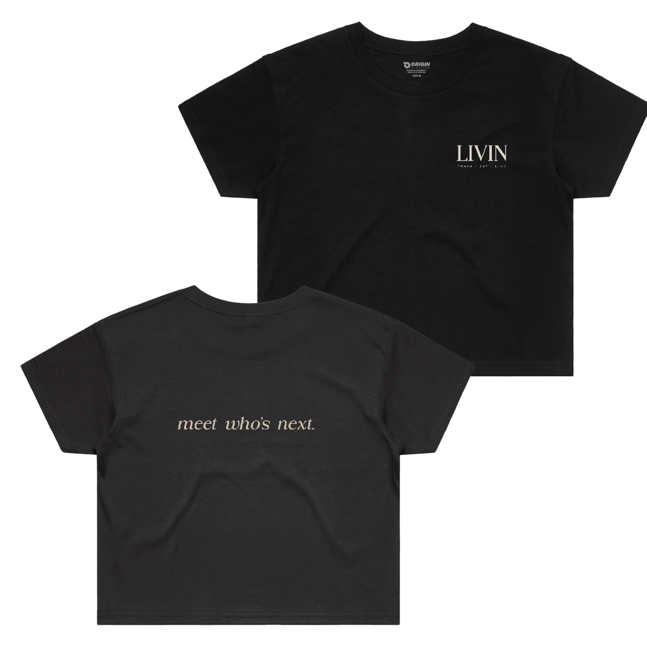 Livin Staple Crop Tee