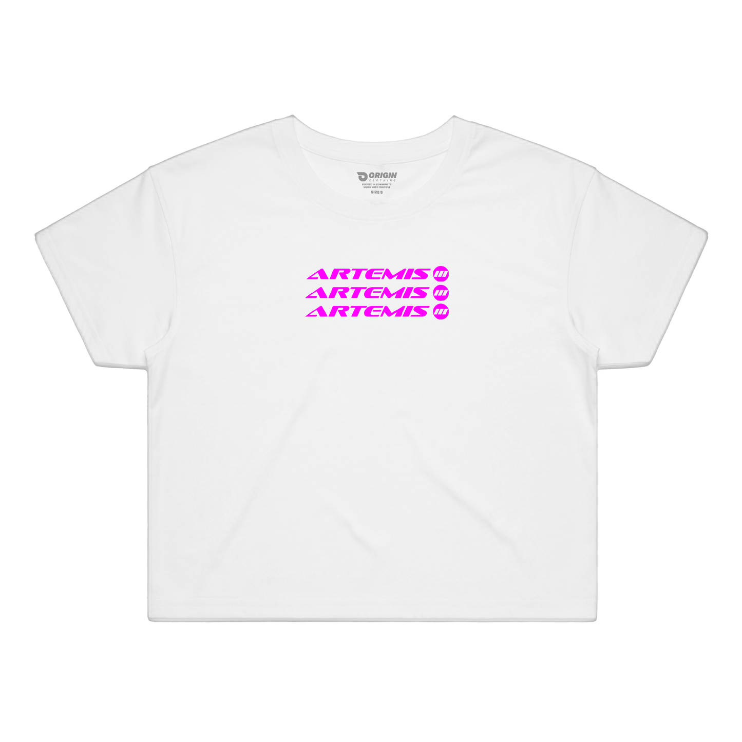 Artemis S/S 26 Staple Crop Tee