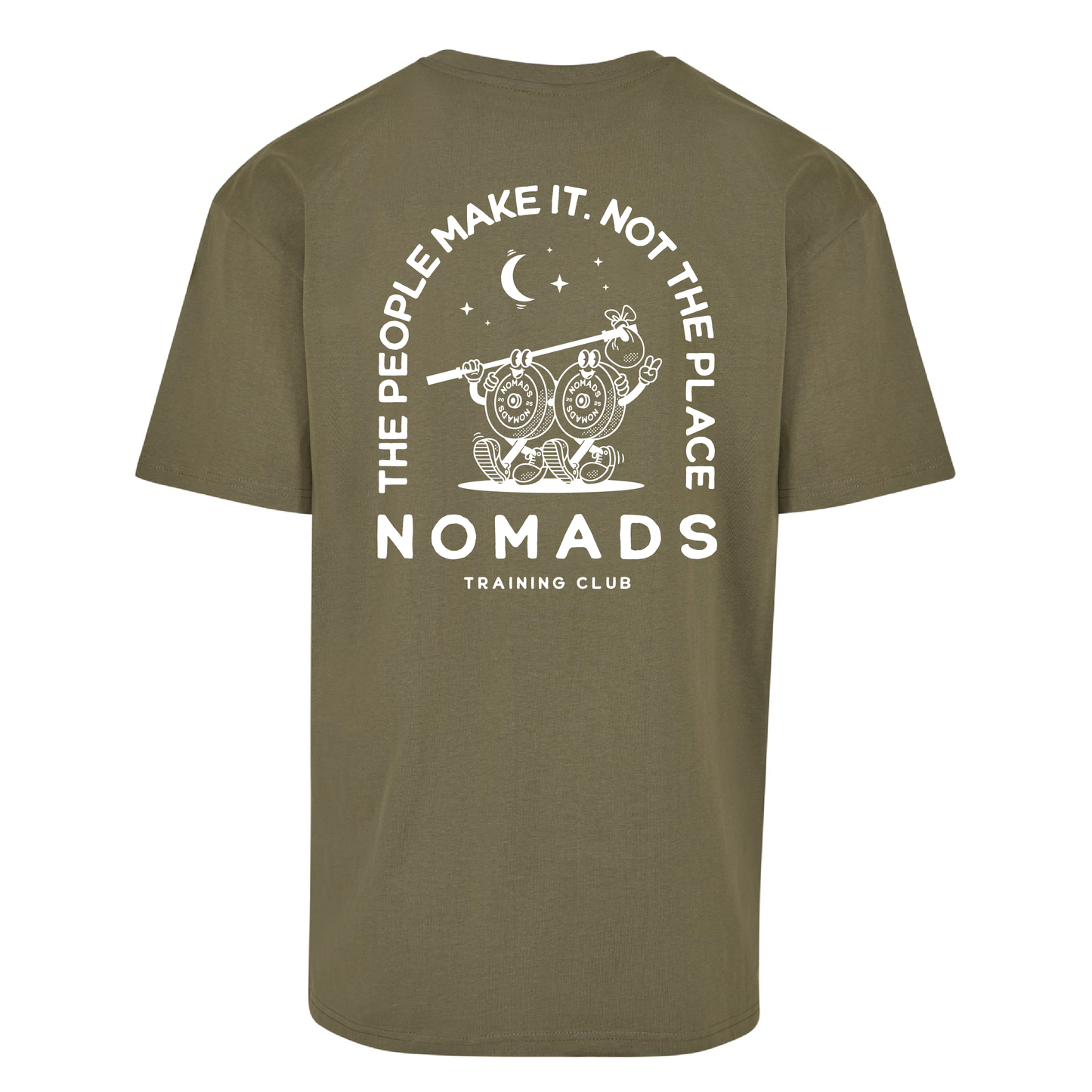 Nomads Training Club Heavyweight Limited Edt Khaki Oversized Tee