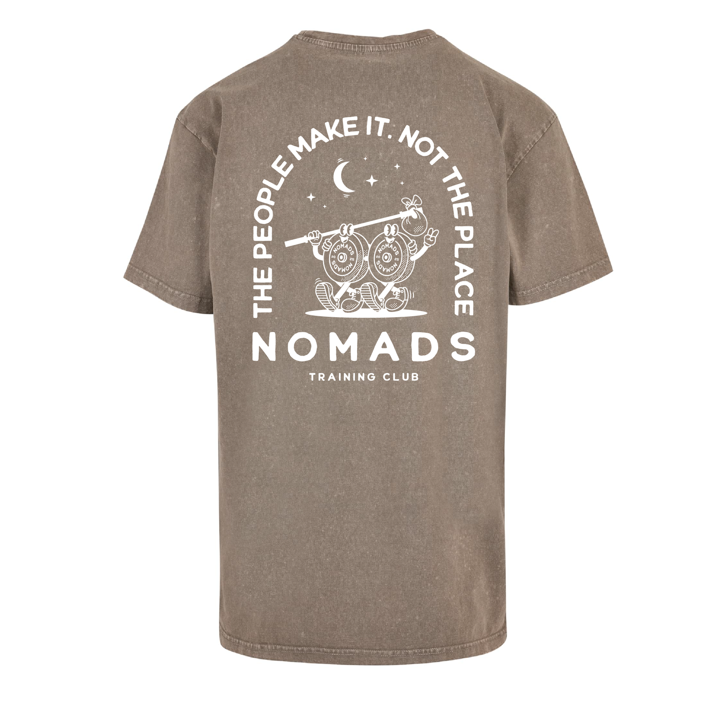 Nomads Training Club Heavyweight Limited Edt Khaki Oversized Tee