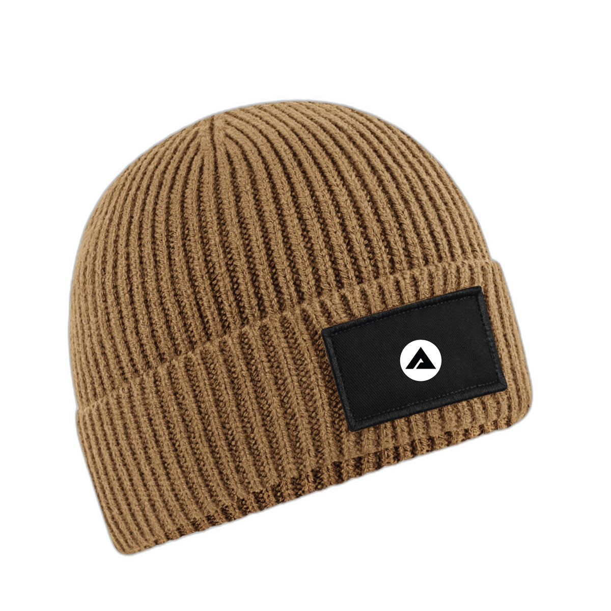 Peninsula Strength Surge Patch Beanie - Biscuit