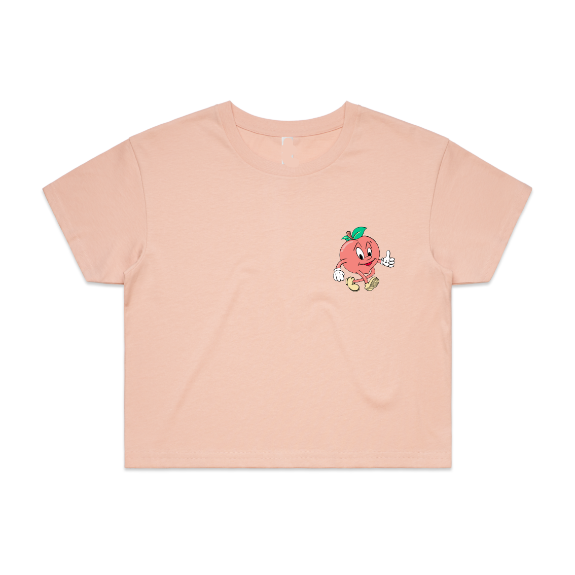 Peaches & Cleans Crop Tee