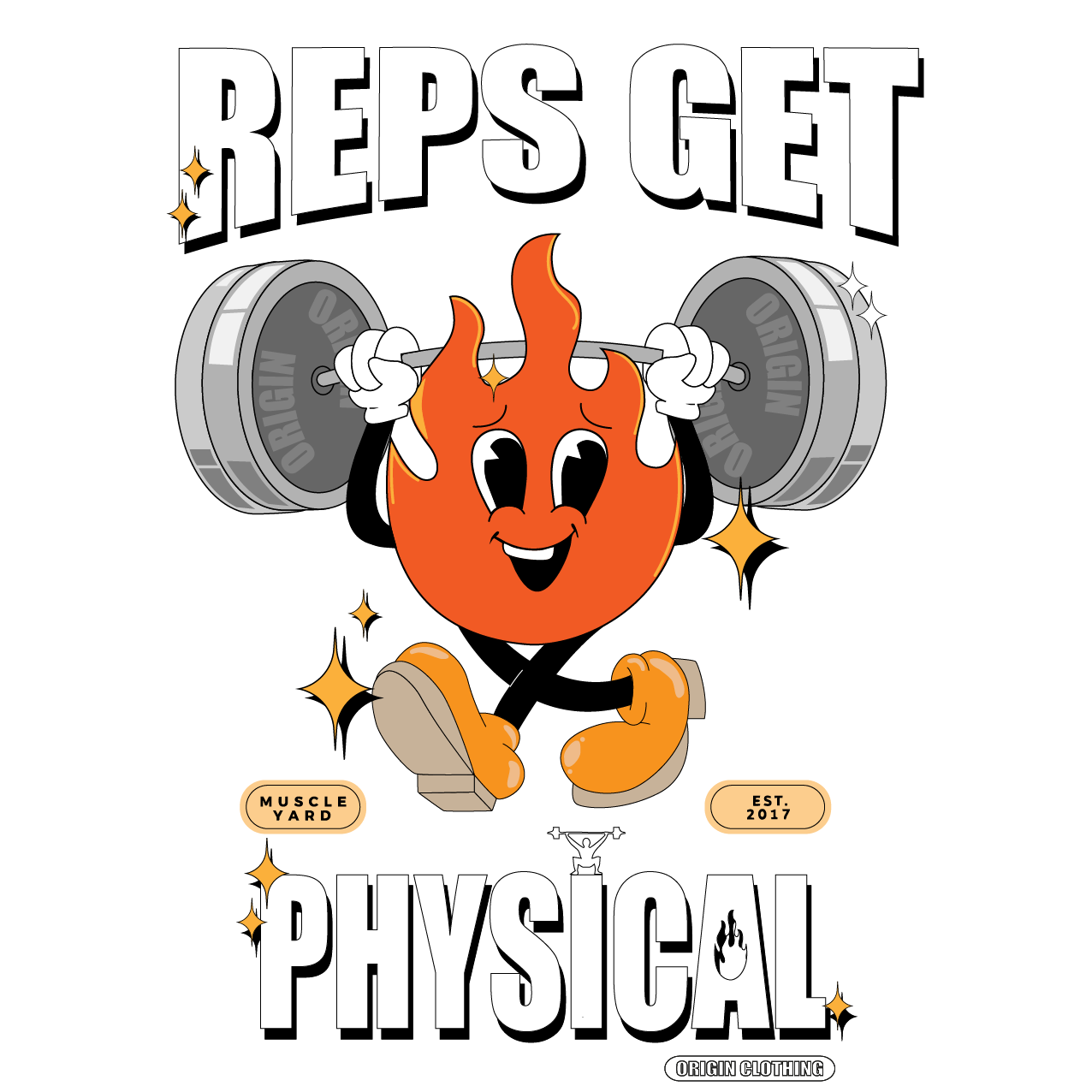 Comp Kit Crop Tee 'Reps Get Physical'