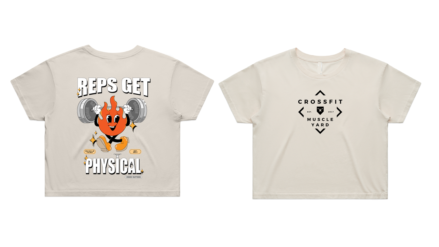 Comp Kit Crop Tee 'Reps Get Physical'