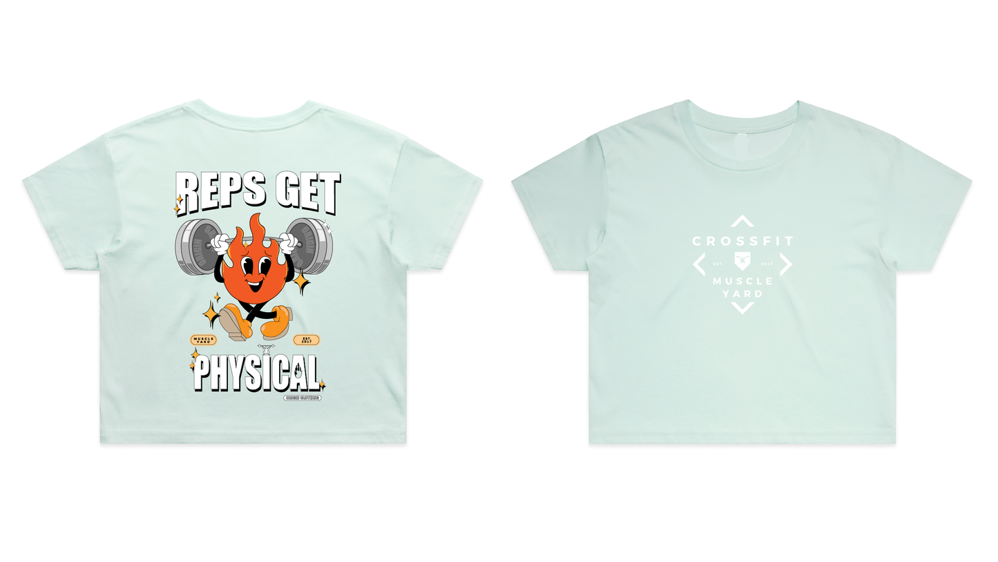 Comp Kit Crop Tee 'Reps Get Physical'