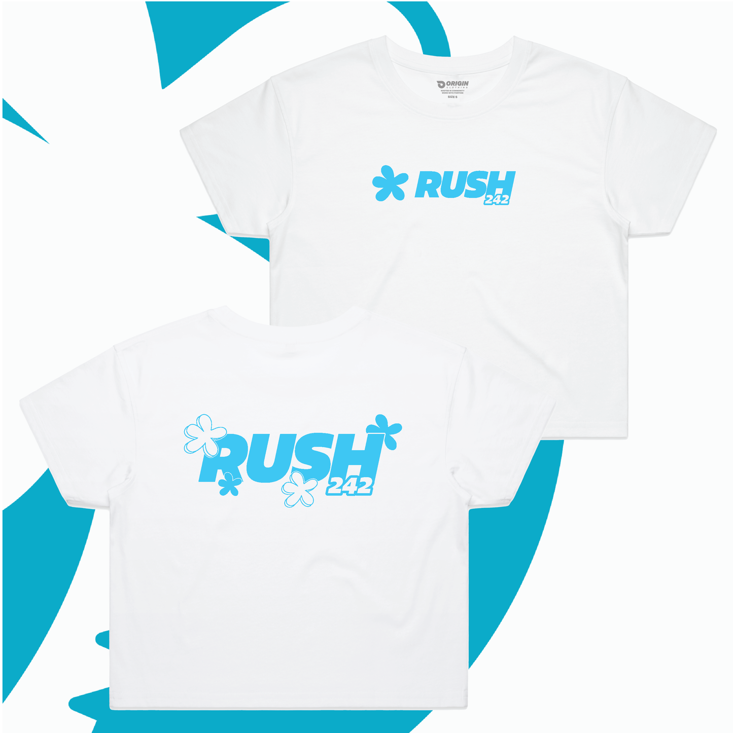 Rush242 Staple Crop Tee Style 1