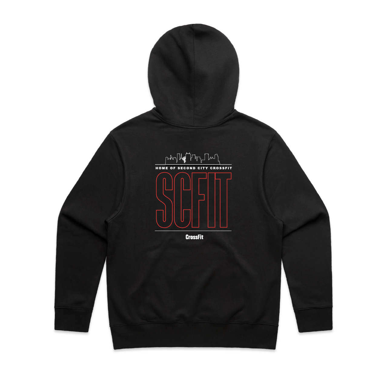 Second City Crossfit Skyline Heavyweight Hoodie