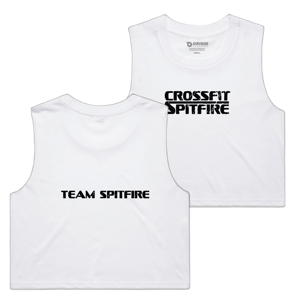 CrossFit Spitfire Staple Crop Tank