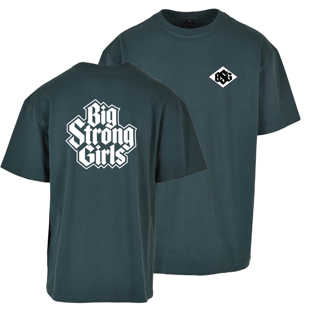 Big Strong Girls Core Heavy Oversize Tee